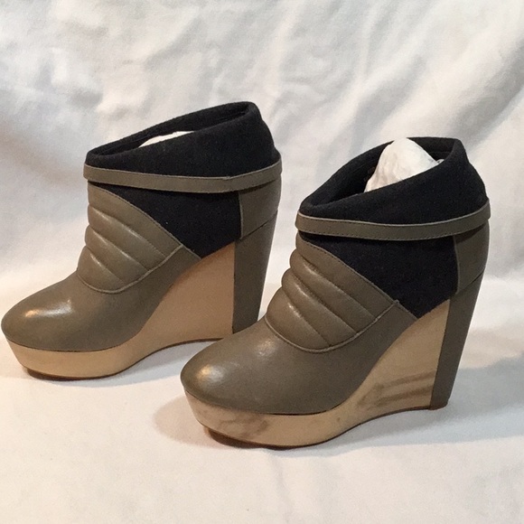 N.Y.L.A. Wedge heel ankle boots - Picture 2 of 10